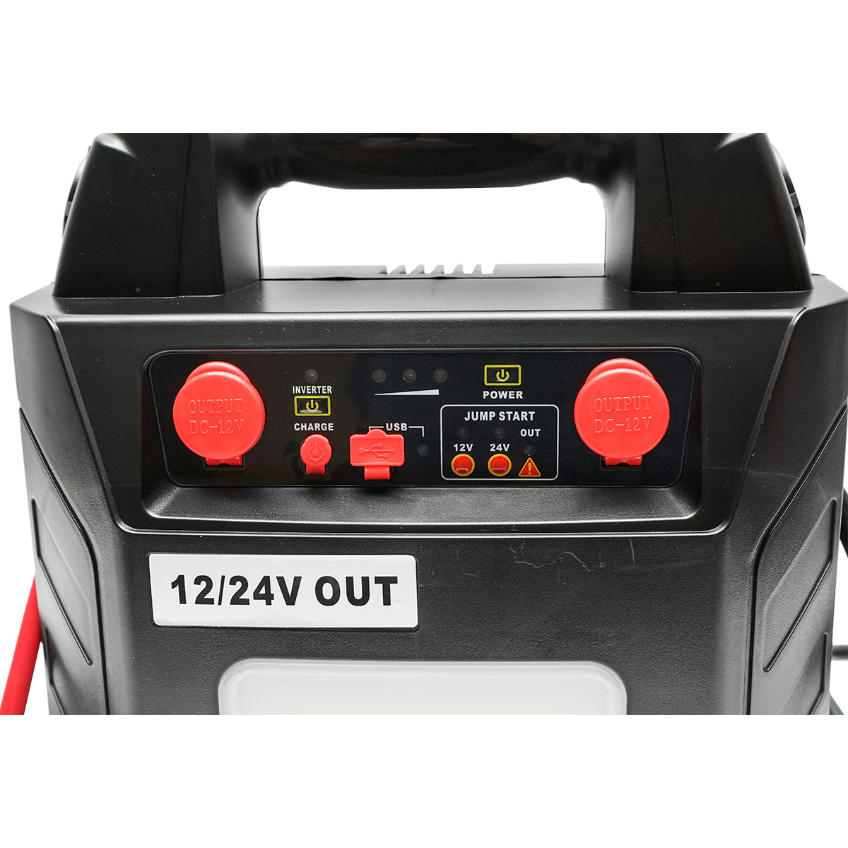 Robot pornire portabil cu 5 functii 12/24V 300W 600-3000A, baterie inclusa, lampa LED 3W si 1xUSB 5V/2.1A - imagine 9