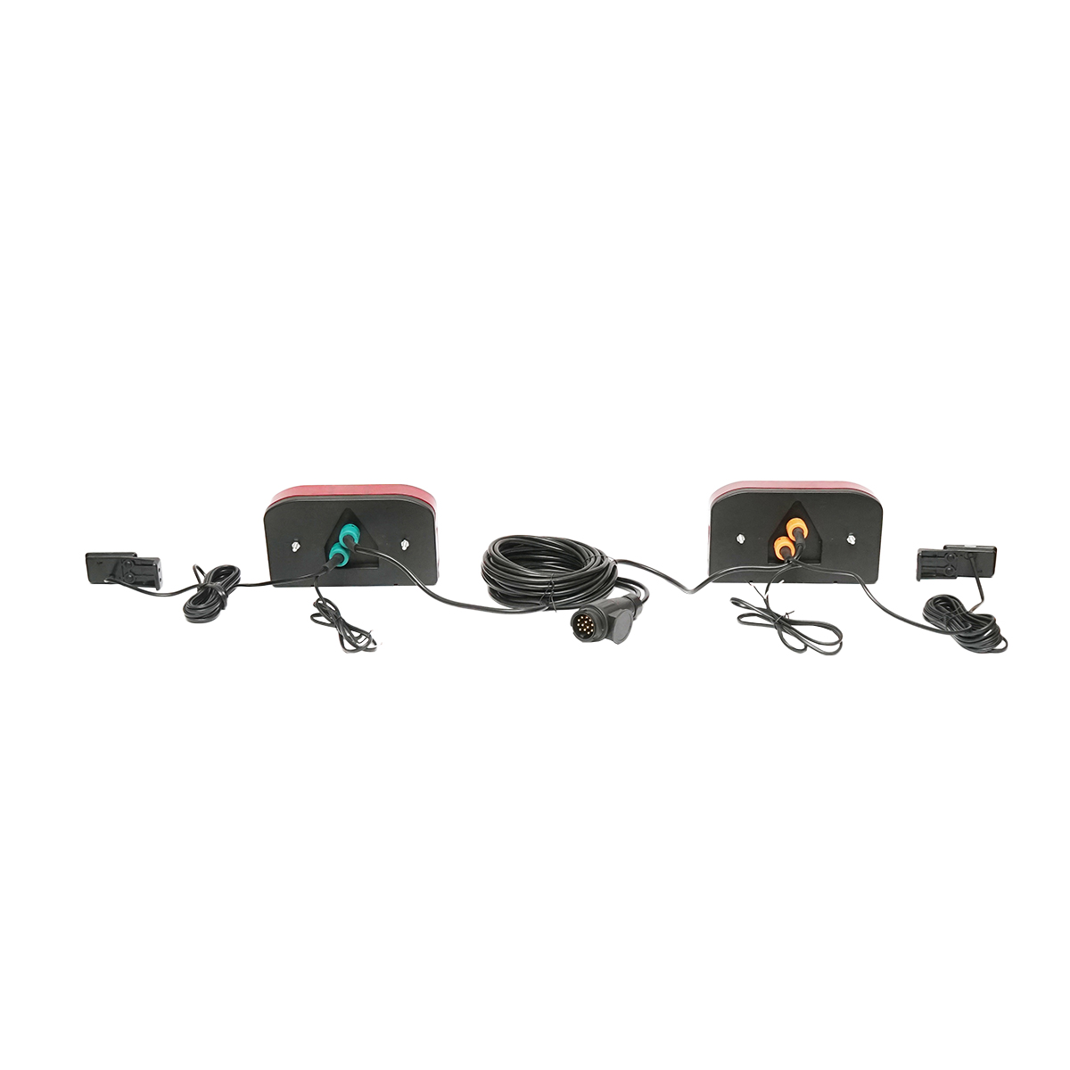 Set lampi universale remorca 12V cu 6 functii, cablaj 5.5m si priza 13 pini Breckner Germany - imagine 4