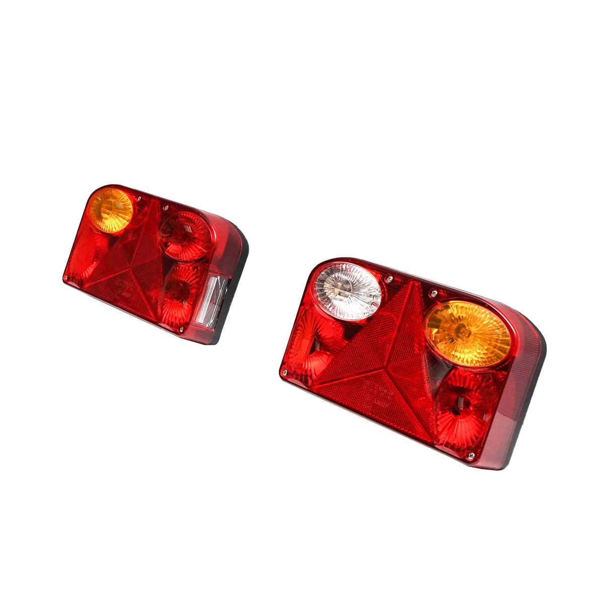 Set lampi spate cu 7 functii cablu 300mm, 12V, becuri 21W/5W, dimensiune 235x130x55mm Breckner Germany - imagine 2