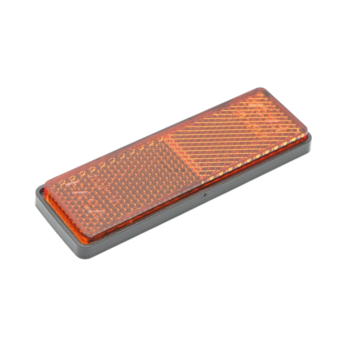 Reflectorizant dreptunghiular galben lateral cu adeziv 90x32mm Breckner Germany - imagine 4