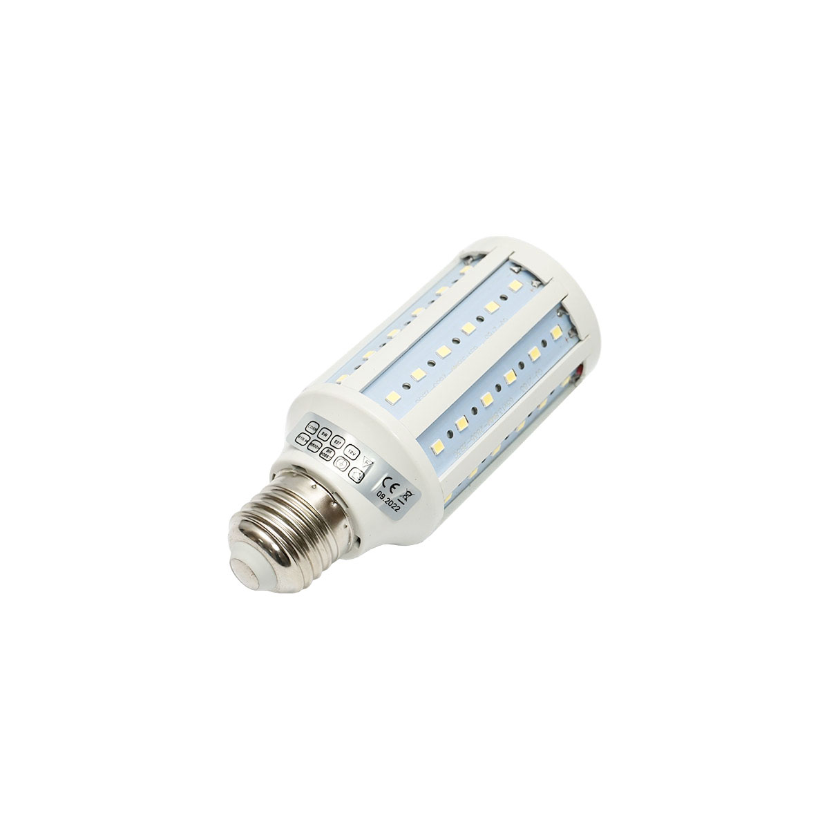 Bec led tip corn E27, 9W, 12V lumina rece 6500K, 1000Lm Breckner Germany - imagine 3