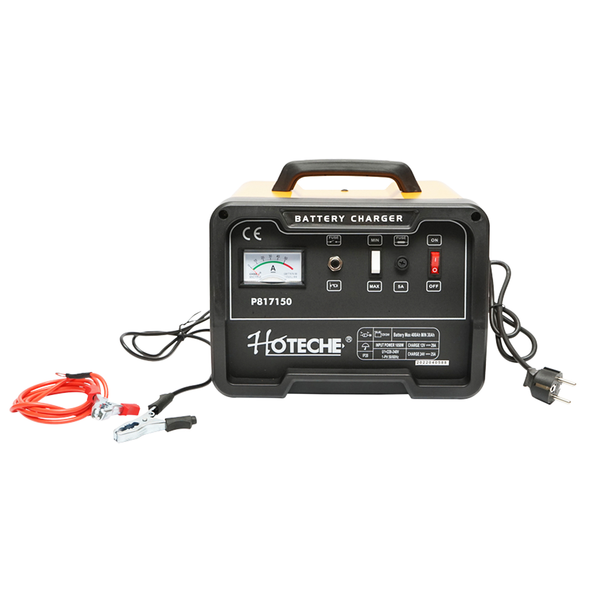 Redresor/incarcator baterie/acumulator auto Max 400Ah Min 30Ah 12V/29A-24V/25A IP20