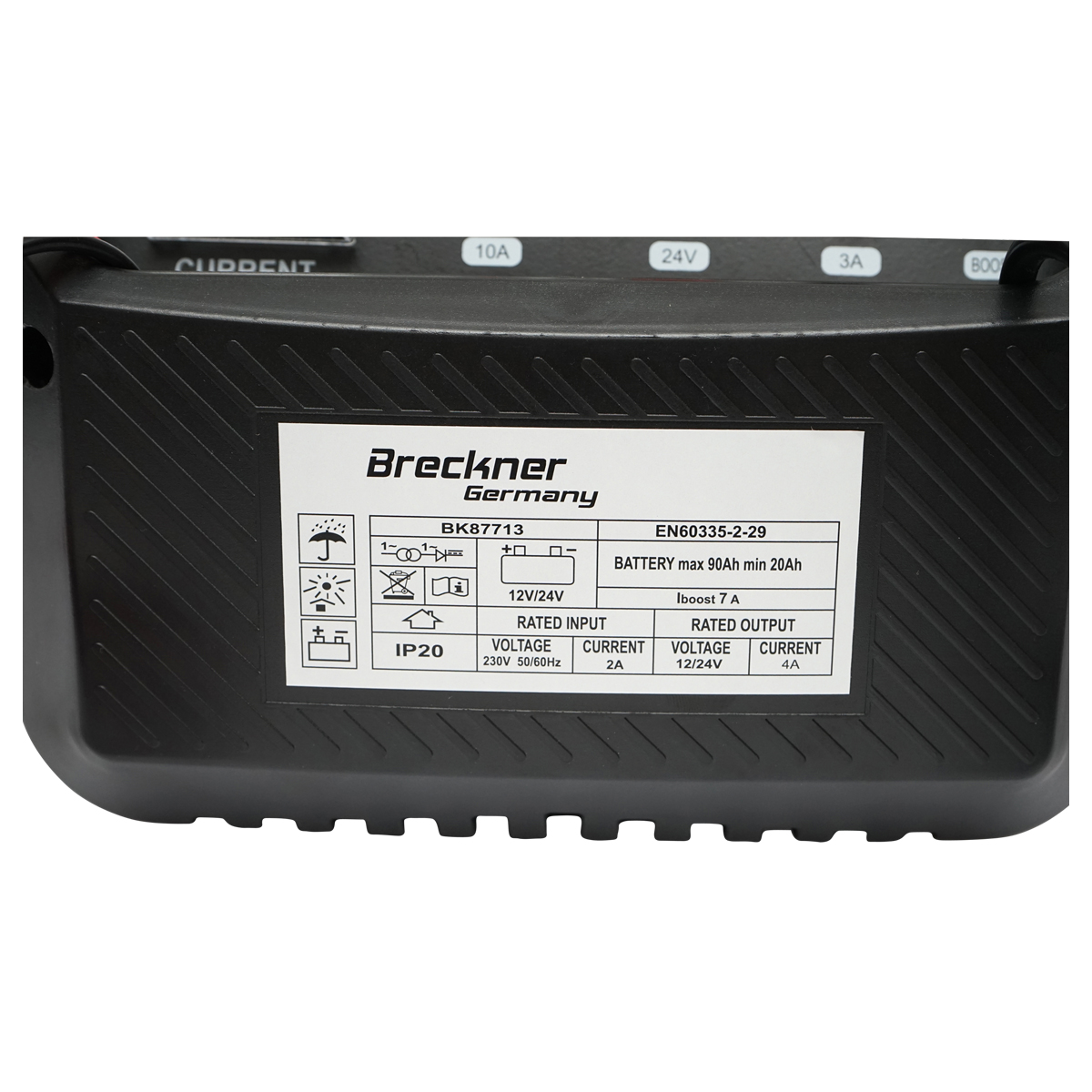 Redresor incarcator baterie auto 12/24V 5A 230V/140W pentru baterii 20-90Ah Breckner Germany - imagine 10