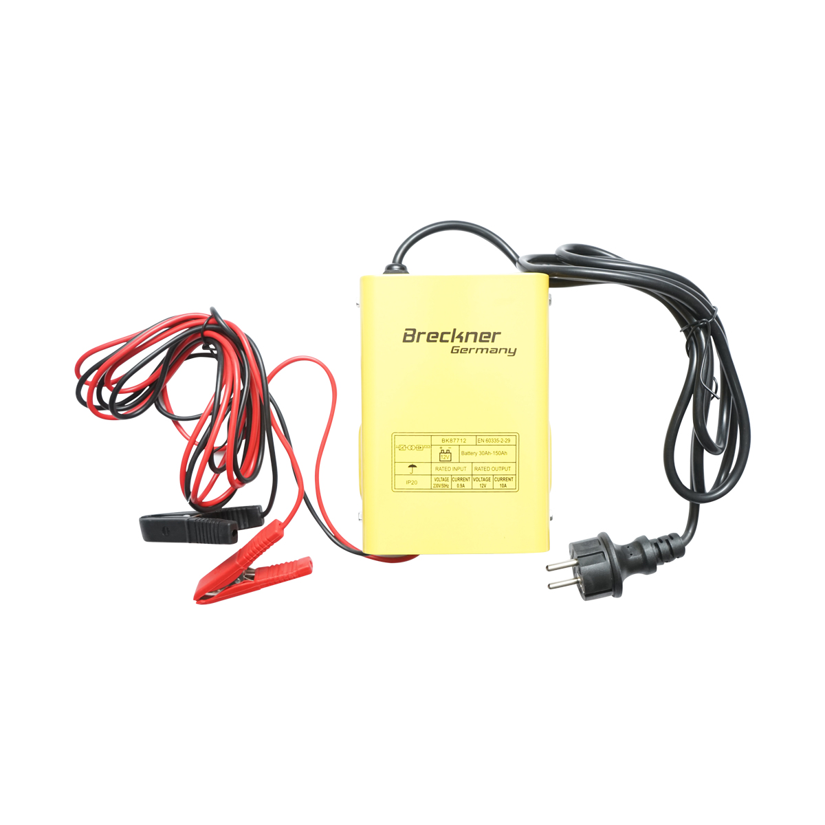 Redresor incarcator baterie auto 12V 10A 230V/180W pentru baterii 30-150Ah Breckner Germany - imagine 2