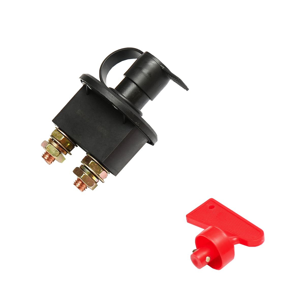 Contact general universal fi66 12/24V conector din cupru M10 si cheie din plastic cu protectie Breckner Germany - imagine 6