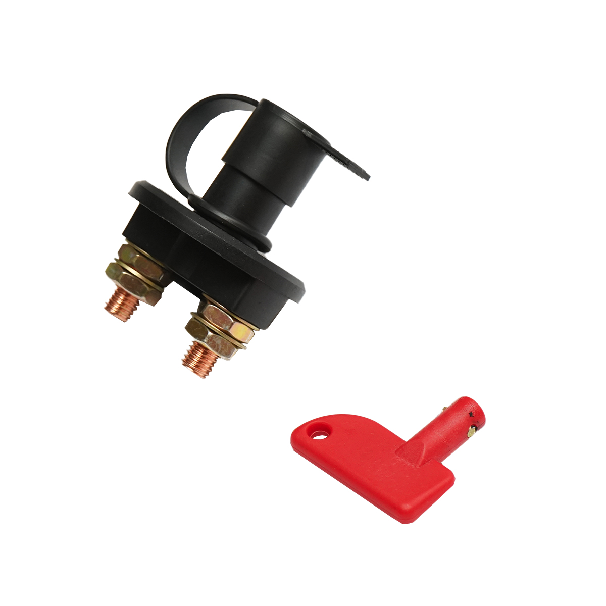 Contact general universal fi60 12/24V conector din cupru M10 si cheie din plastic cu protectie Breckner Germany - imagine 7