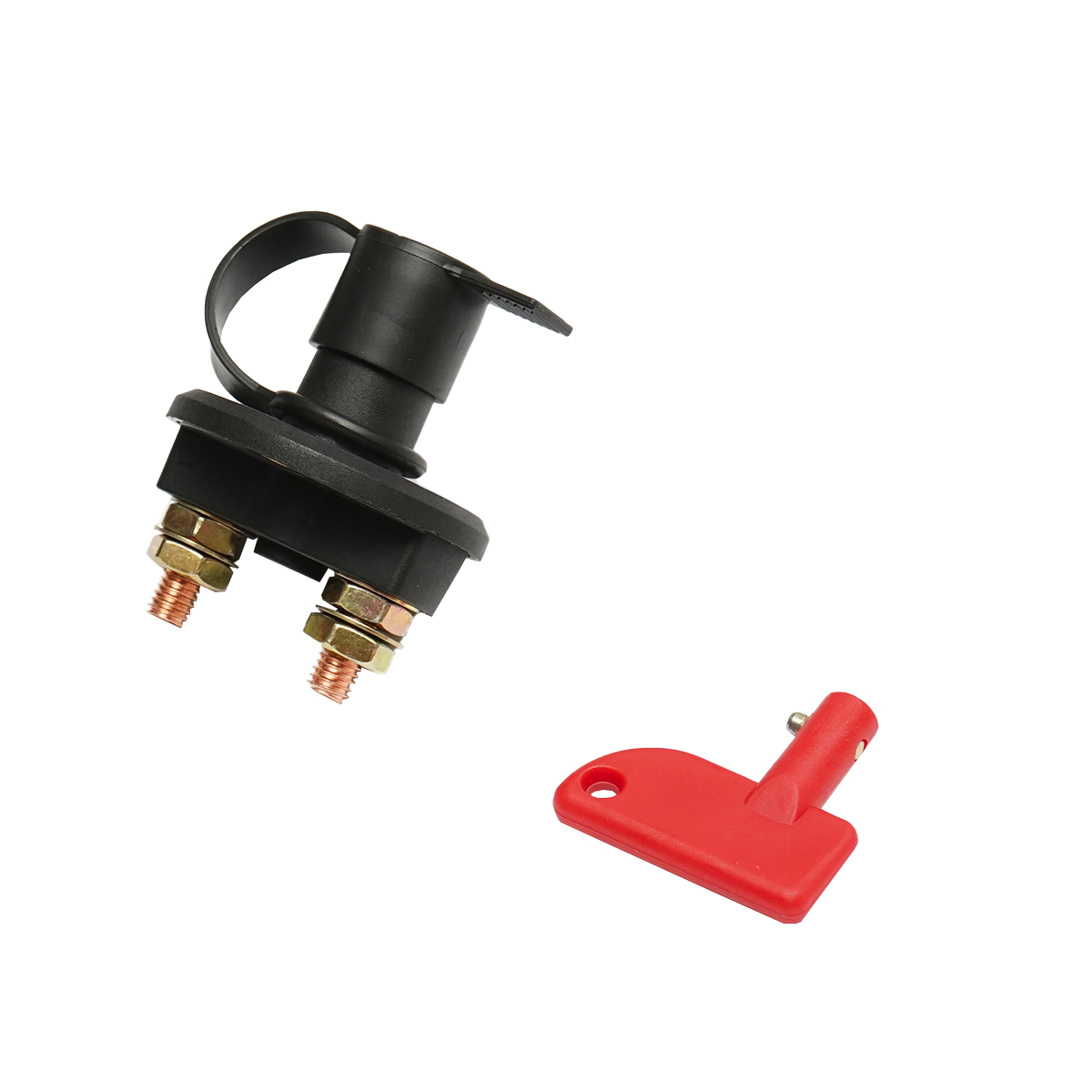 Contact general universal fi60 12V conector din cupru M8 si cheie din plastic cu protectie Breckner Germany - imagine 5