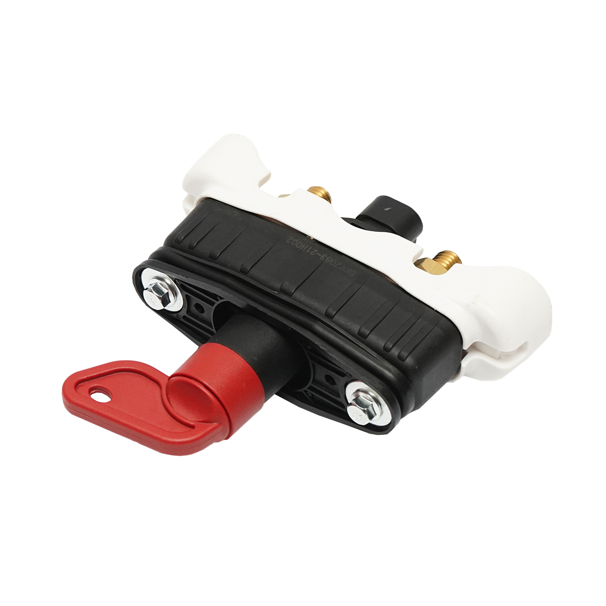 Contact general 12/24V, conector M10, mufa cu 2 pini in linie pentru Renault, Volvo Breckner Germany - imagine 6