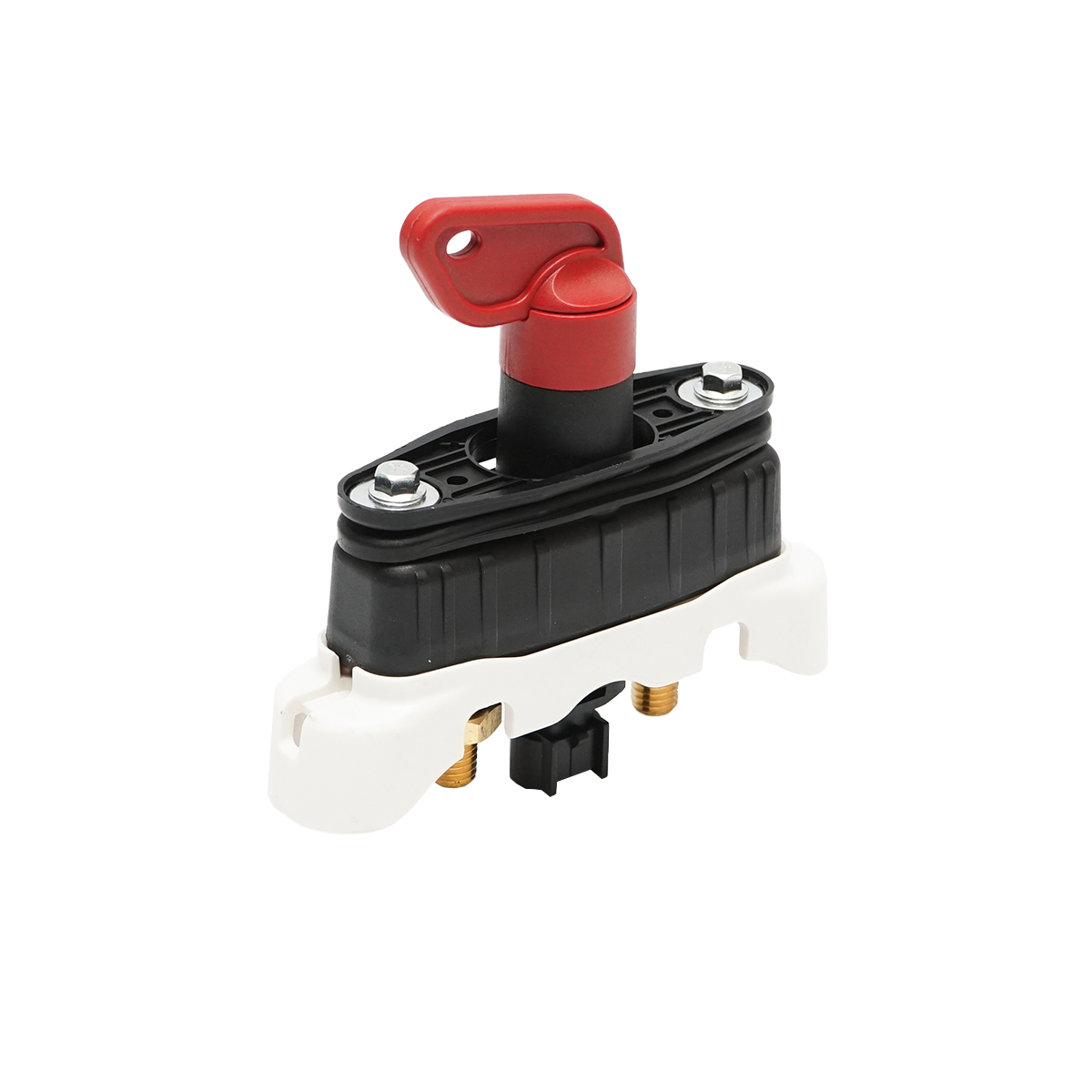 Contact general 12/24V, conector M10, mufa cu 2 pini in linie pentru Renault, Volvo Breckner Germany - imagine 3