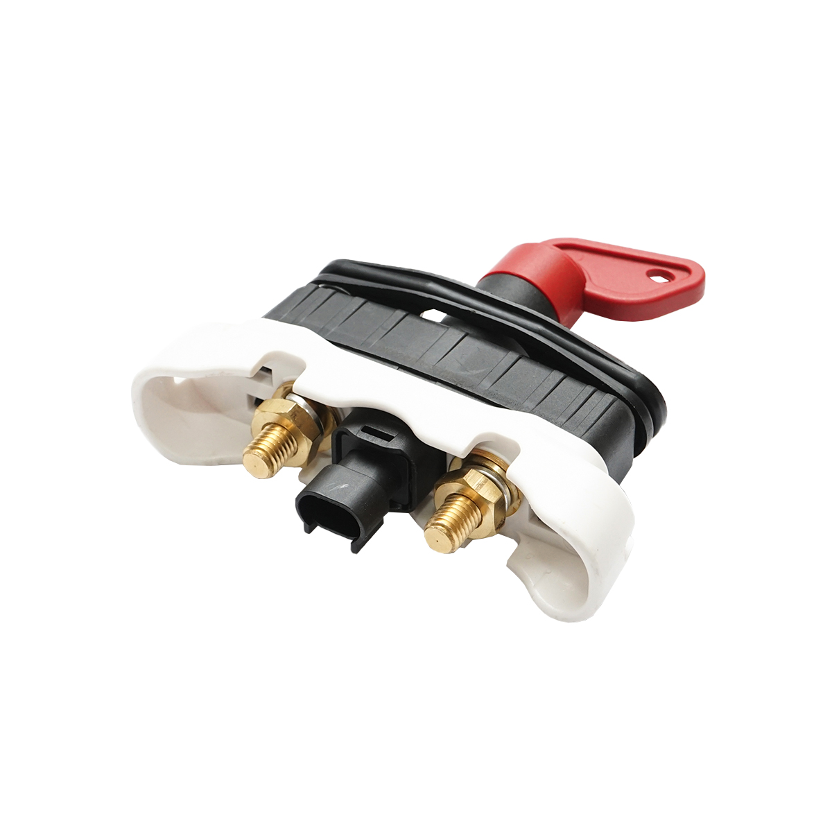 Contact general 12/24V, conector M10, mufa cu 2 pini in linie pentru Renault, Volvo Breckner Germany - imagine 5