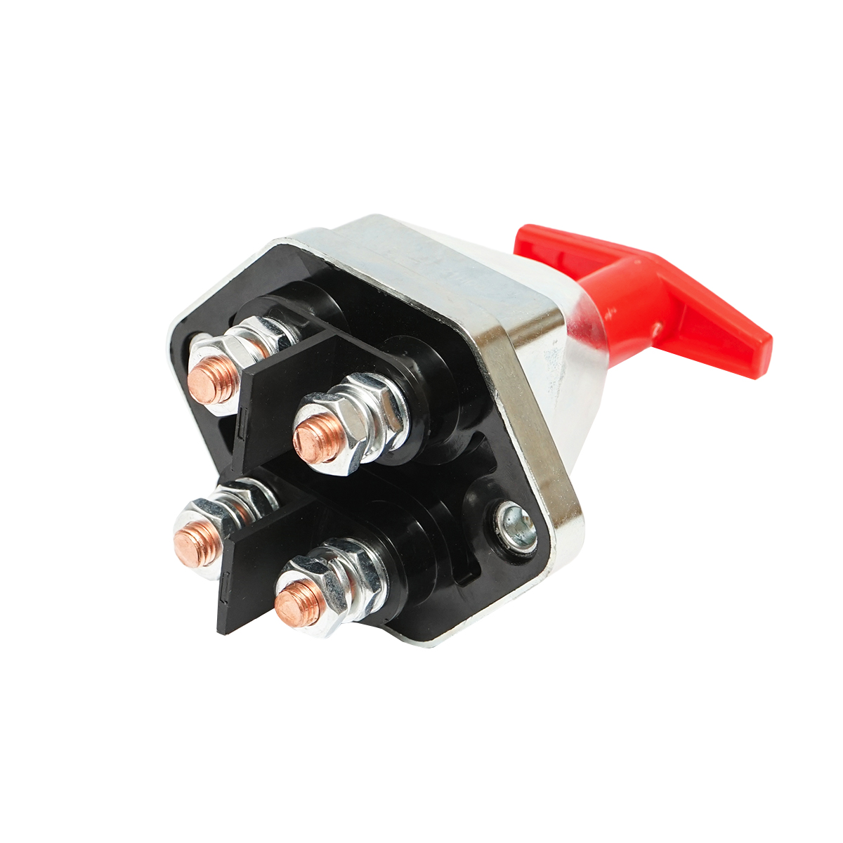 Contact general dublu circuit 12/24V 250A conector din cupru M10 Breckner Germany - imagine 3