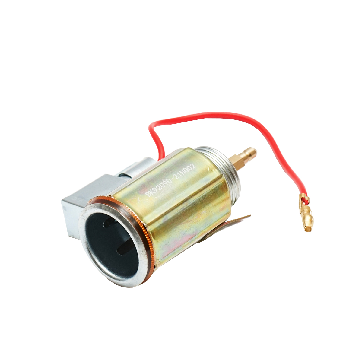 Priza bricheta auto universala 12, fi26 cu lumina integrata galbena Breckner Germany