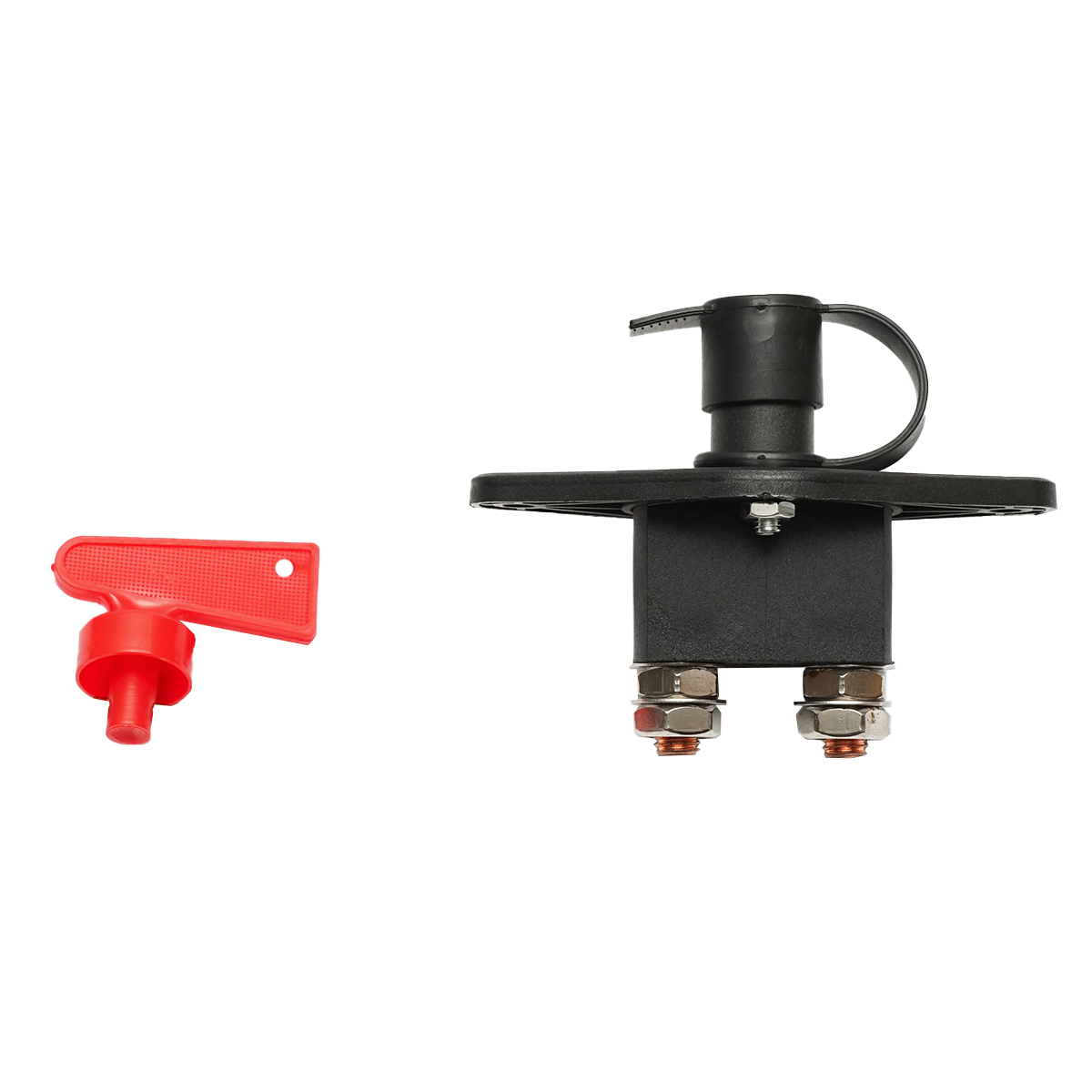 Contact general 12/24V conector cupru M10, cheie plastic cu protectie, distanta de prindere 100mm Breckner Germany - imagine 2