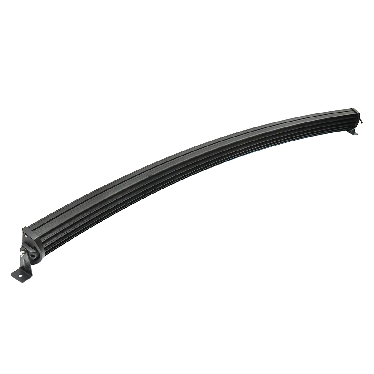 Lampa/proiector 288W curbata tip bara cu 96 LED-uri 9-60V 6000K 1250x65mm Breckner Germany - imagine 3