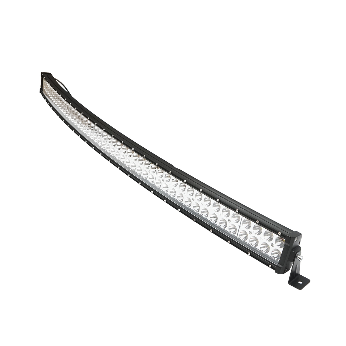 Lampa/proiector 288W curbata tip bara cu 96 LED-uri 9-60V 6000K 1250x65mm Breckner Germany - imagine 2