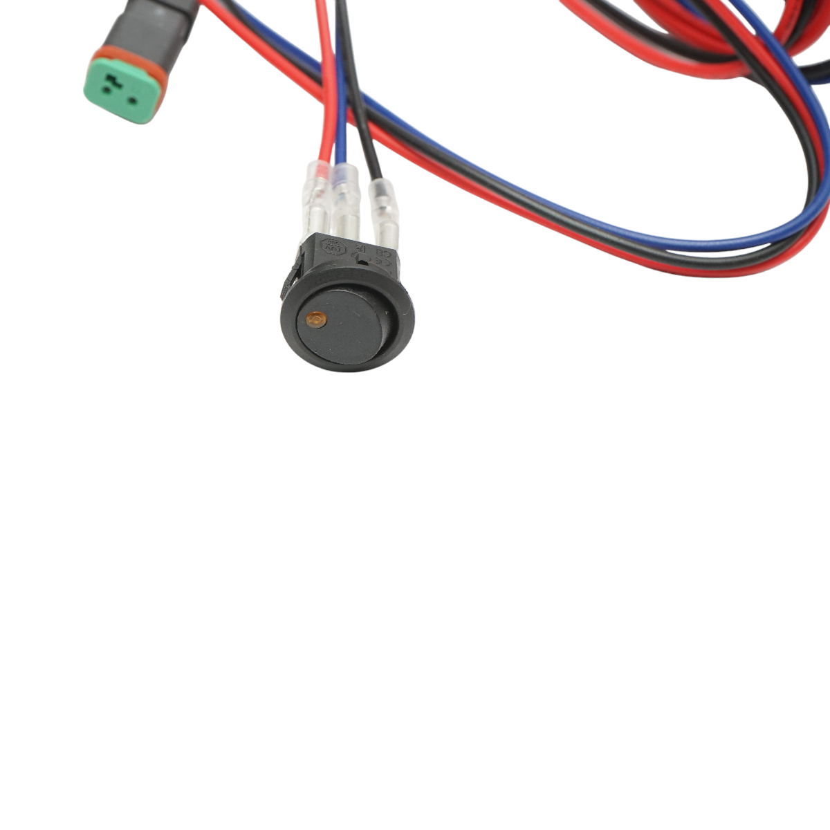 Cablaj cu buton releu si siguranta pentru proiectoare DC 12V/40A Breckner Germany - imagine 4