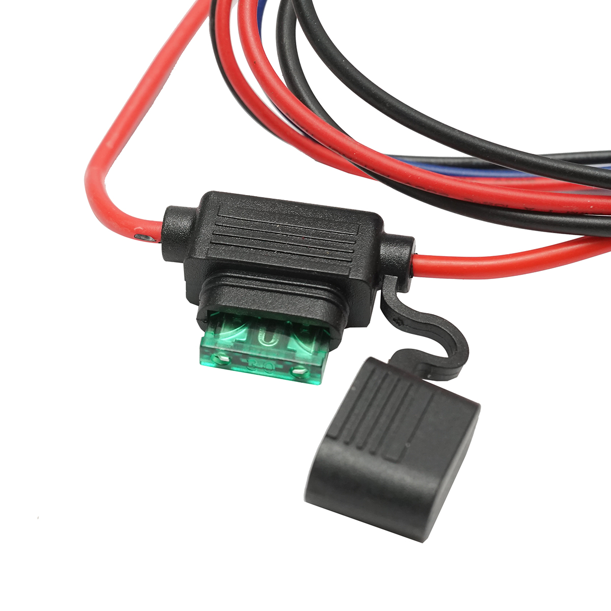 Cablaj cu buton releu si siguranta pentru proiectoare DC 12V/40A Breckner Germany - imagine 5