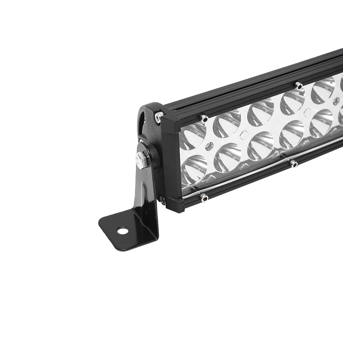 Lampa/proiector 120W curbata tip bara cu 40 LED-uri 9-60V 6000K 540x65mm Breckner Germany - imagine 5