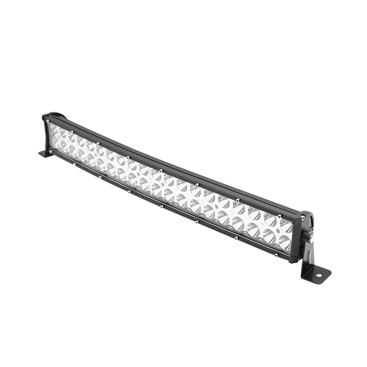 Lampa/proiector 120W curbata tip bara cu 40 LED-uri 9-60V 6000K 540x65mm Breckner Germany - imagine 2