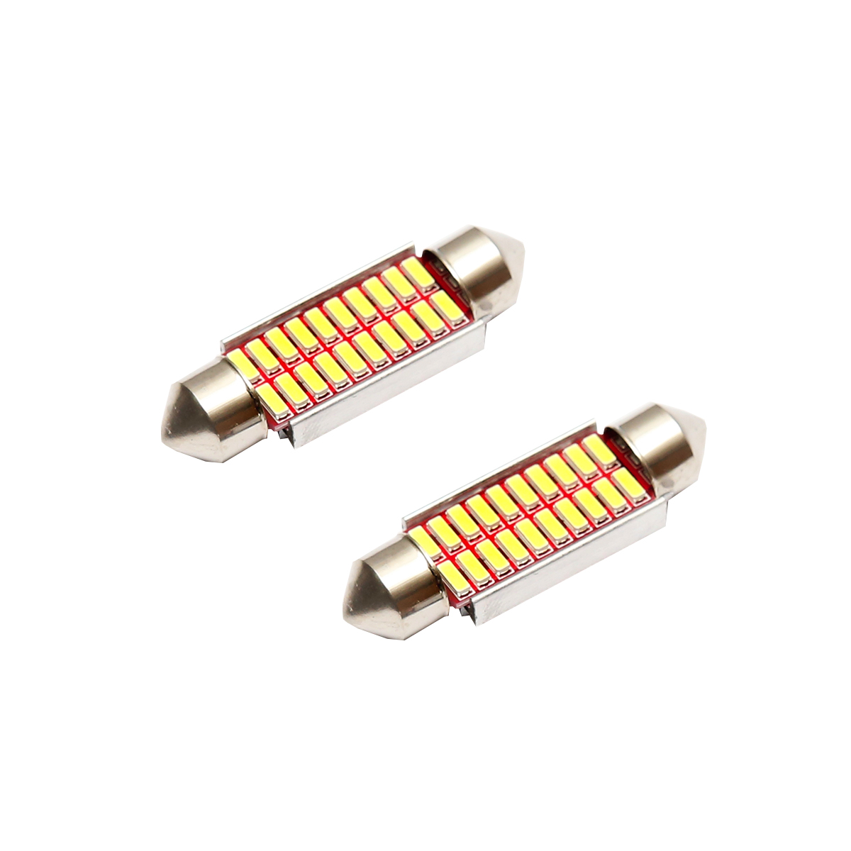 Set 2 becuri LED SMD SOFIT 39mm 12V 0,155A lumina rece Breckner Germany - imagine 2