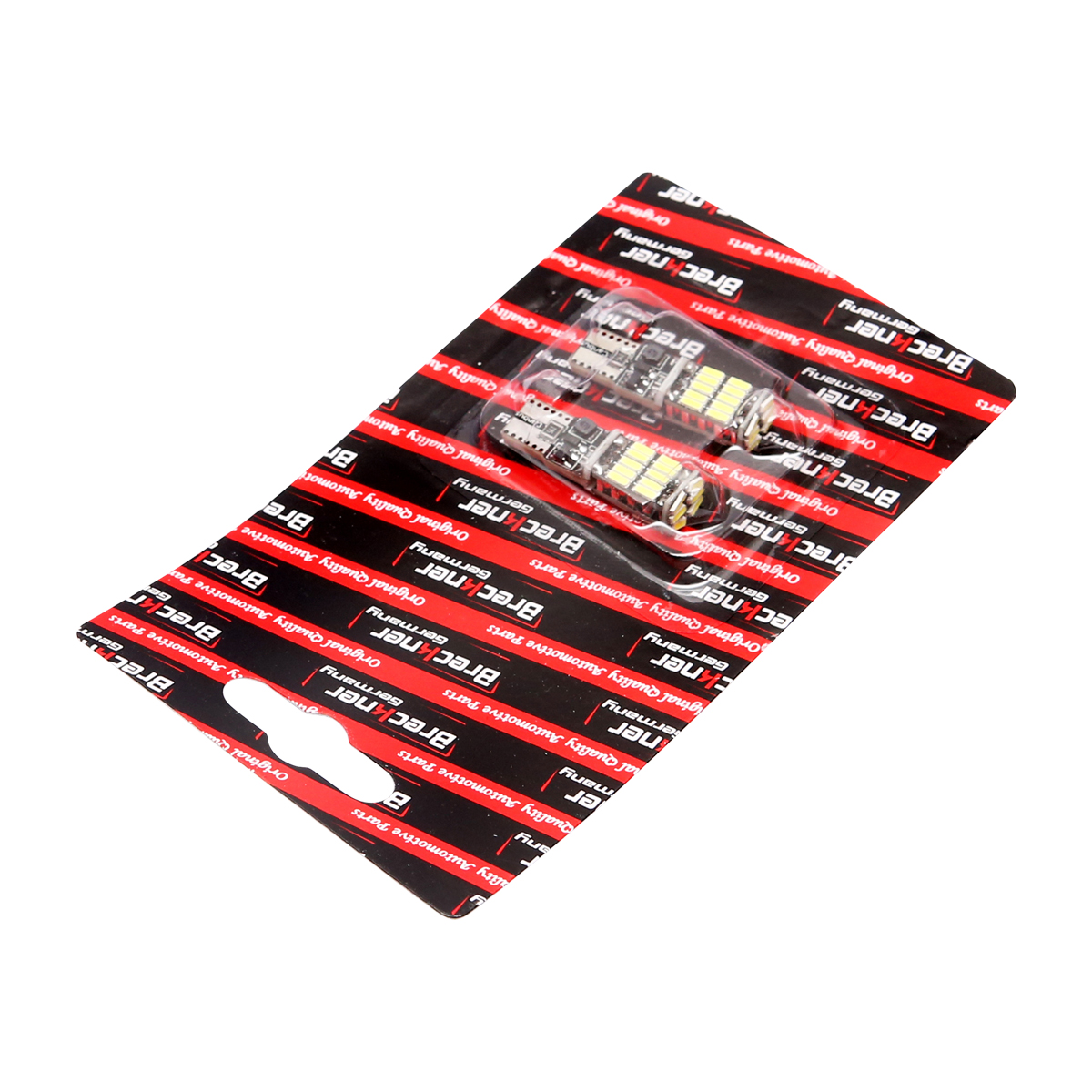 Set 2 becuri LED SMD 12V T10 0,2A lumina rece Breckner Germany - imagine 6