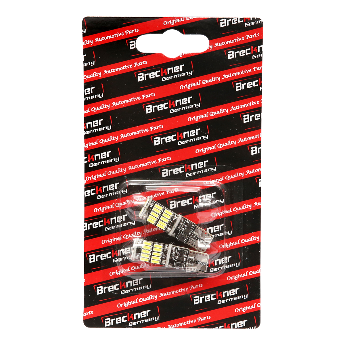 Set 2 becuri LED SMD 12V T10 0,2A lumina rece Breckner Germany - imagine 4
