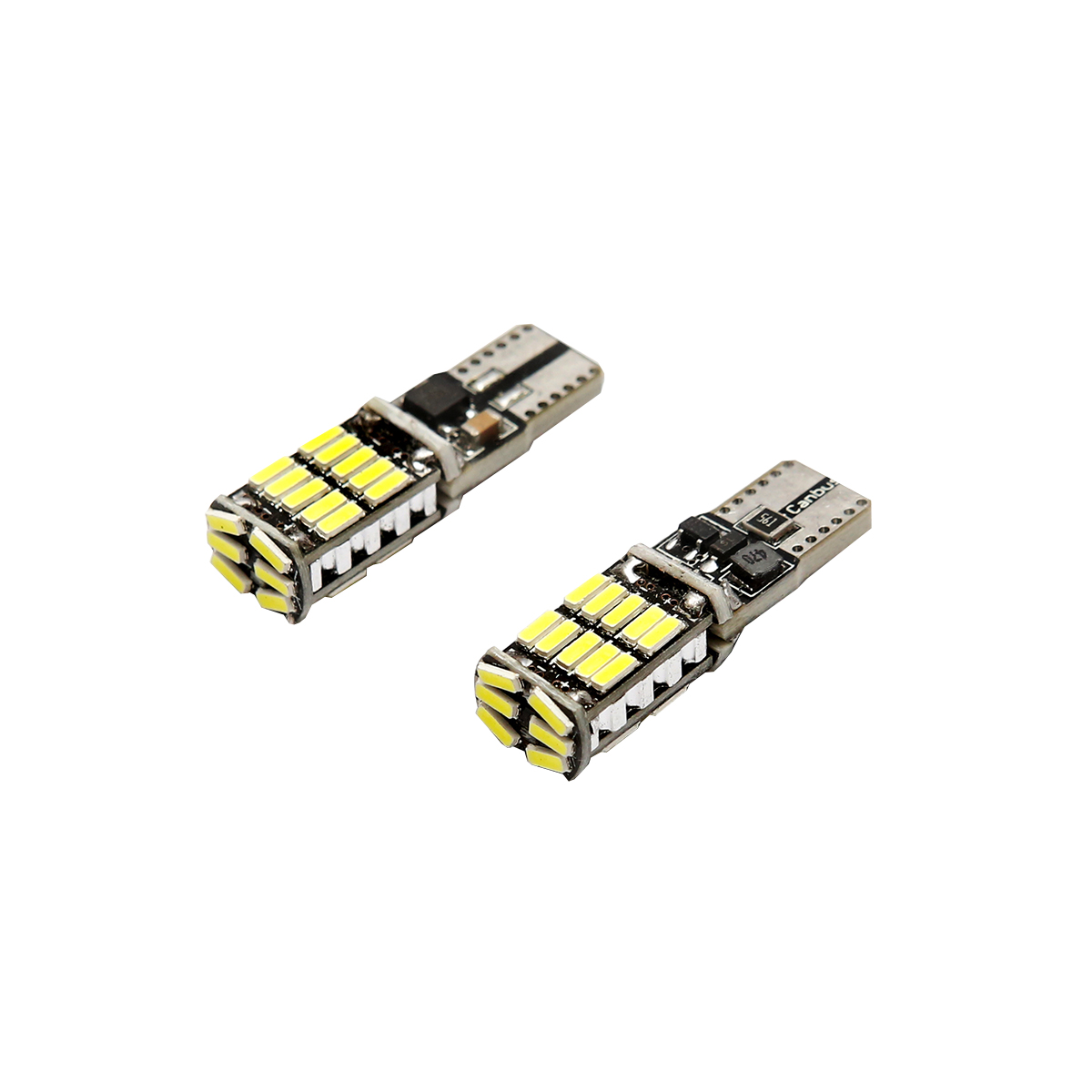 Set 2 becuri LED SMD 12V T10 0,2A lumina rece Breckner Germany - imagine 3