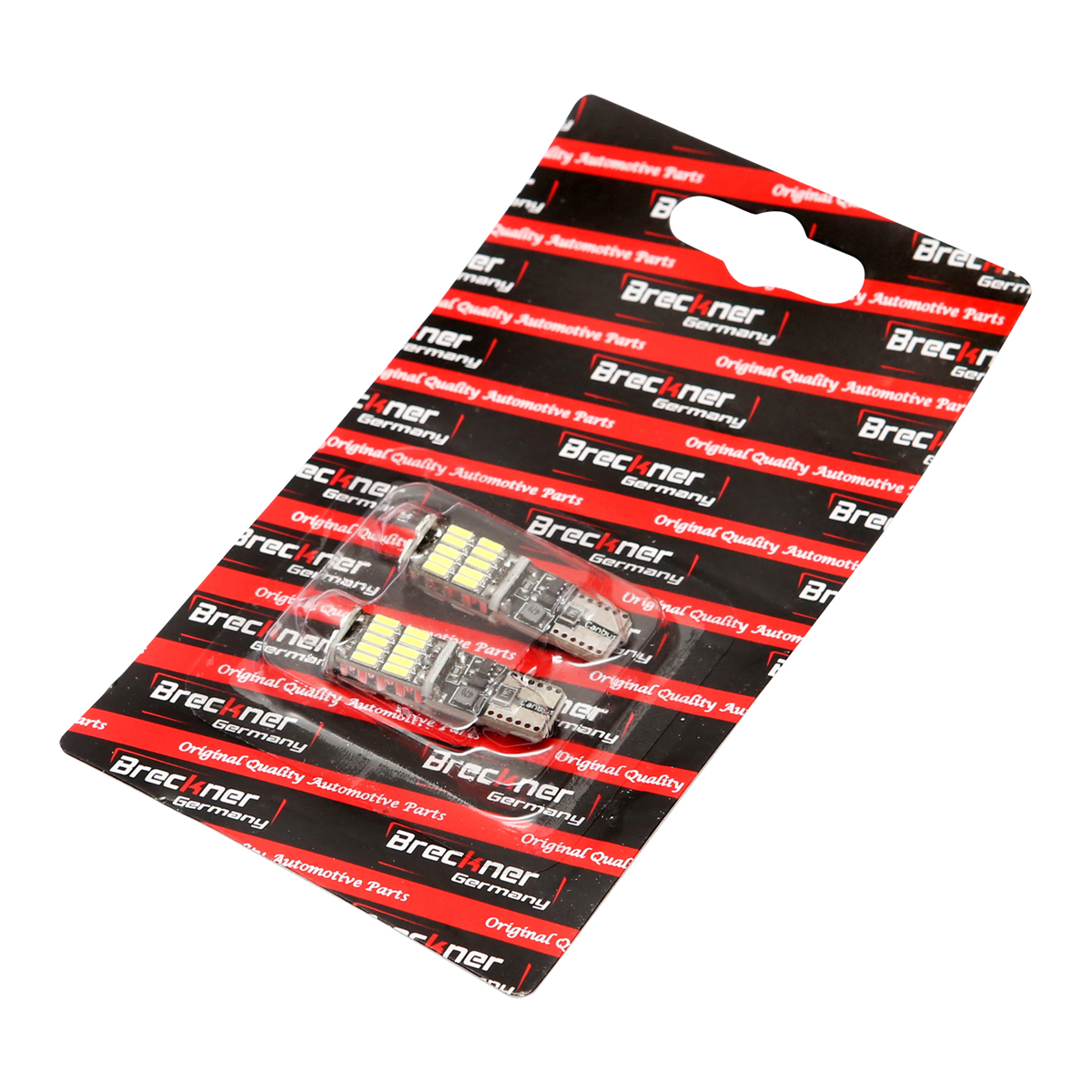 Set 2 becuri LED SMD 12V T10 0,2A lumina rece Breckner Germany - imagine 5