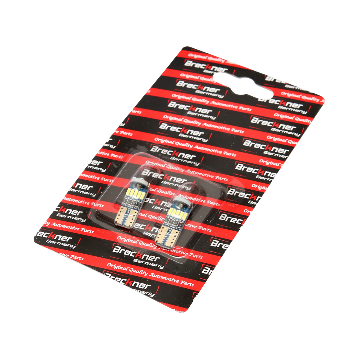 Set 2 becuri LED SMD 12V T10 0,05A lumina rece Breckner Germany - imagine 5