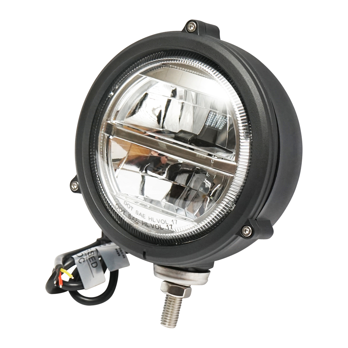 Far LED universal tractor 12-24V, faza lunga/faza scurta fi 150 mm Breckner Germany - imagine 2