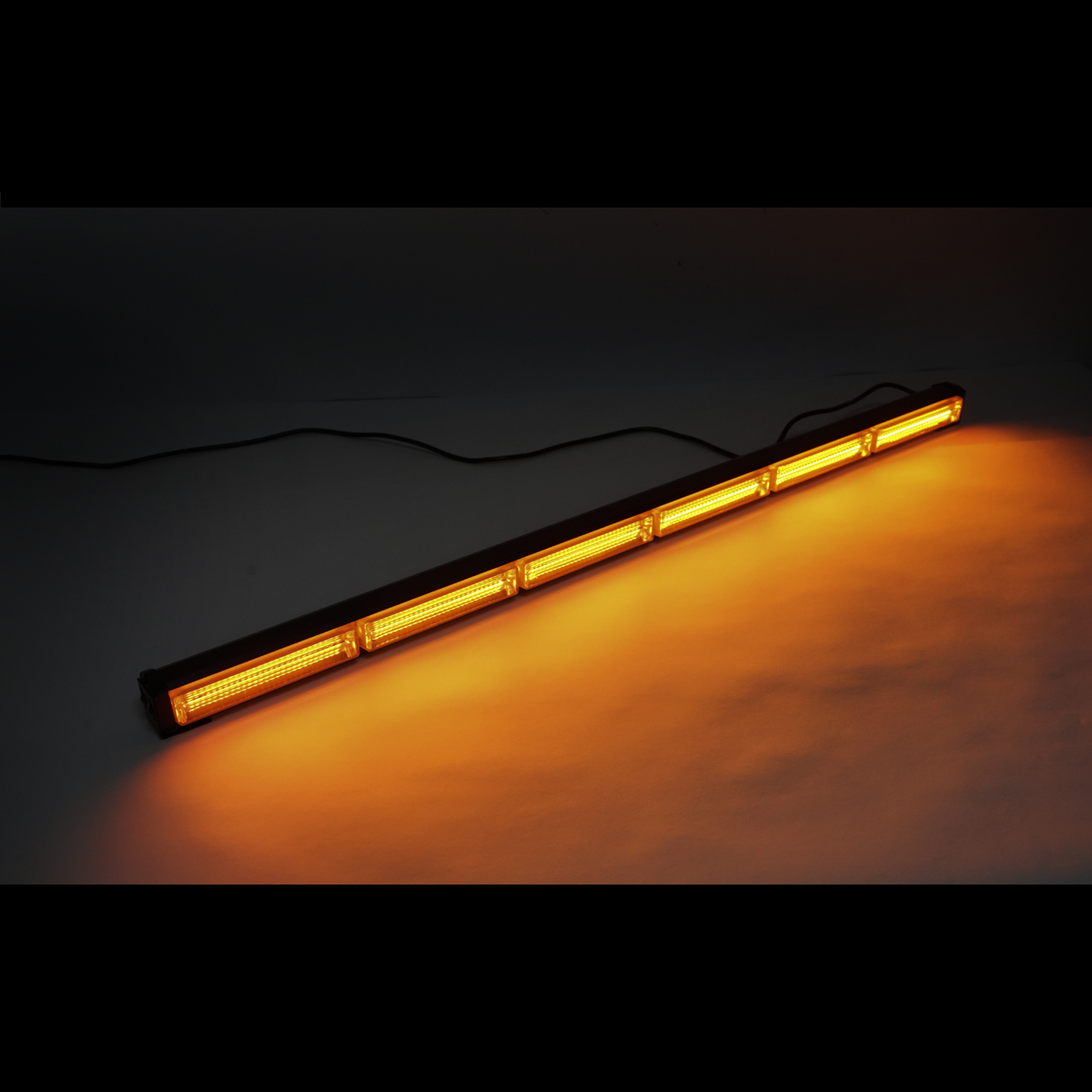 Proiector stroboscopic cu 6 module 12-24V galben Breckner Germany - imagine 2