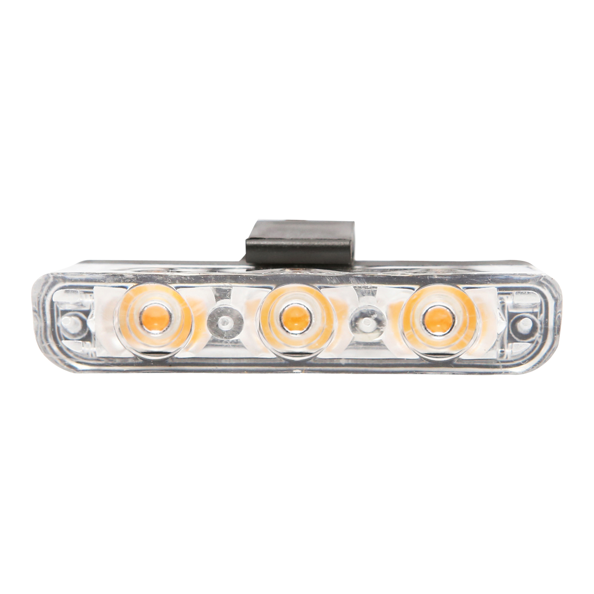 Set 8 stroboscoape cu 3 LED-uri, lumina galbena 12V Breckner Germany - imagine 4