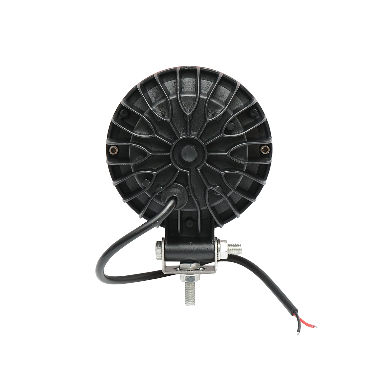 Lampa proiector rotund rosu cu LED 30W 12V/24V 10-30V Breckner Germany - imagine 2
