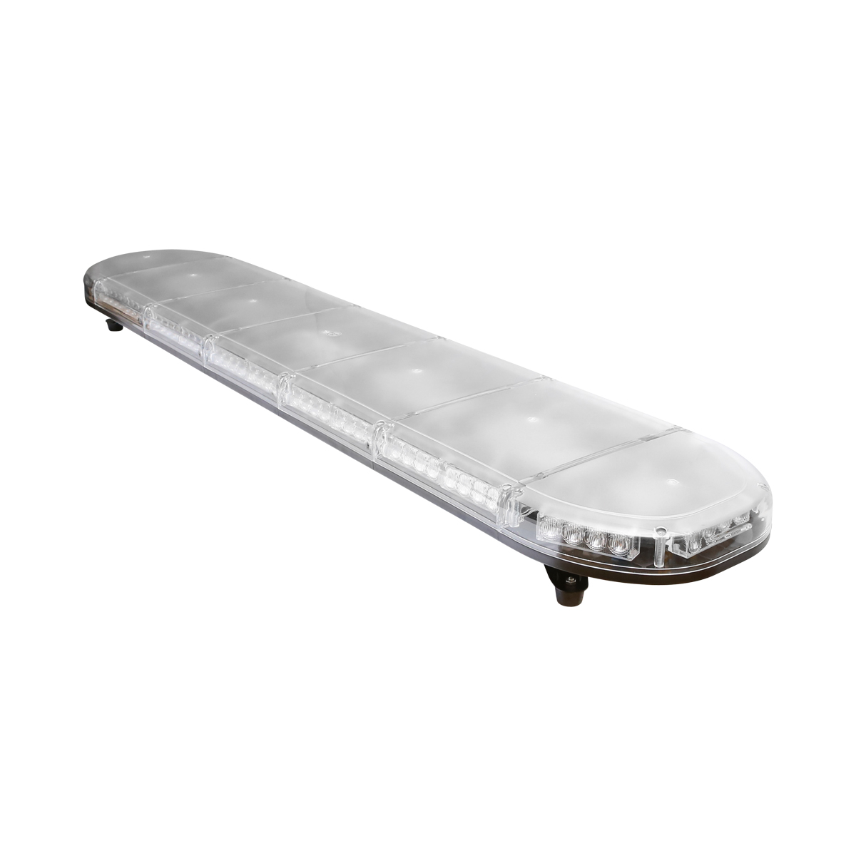 Rampa luminoasa girofar 12-24V cu lumina galbena 1520x275x125mm Breckner Germany - imagine 6