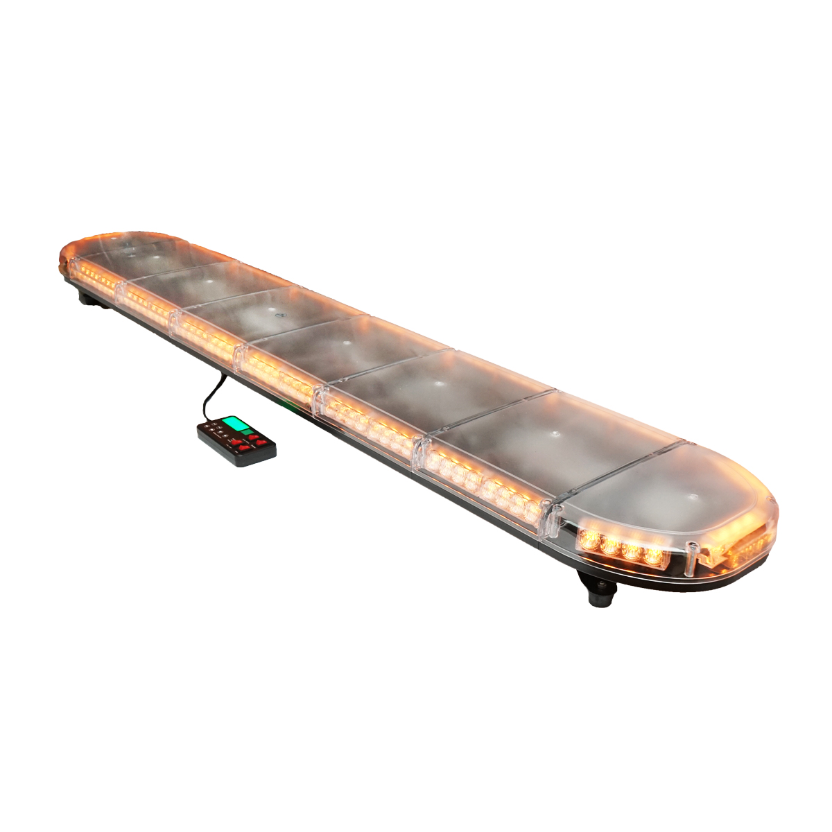 Rampa luminoasa girofar 12-24V cu lumina galbena 1750x275x125mm Breckner Germany