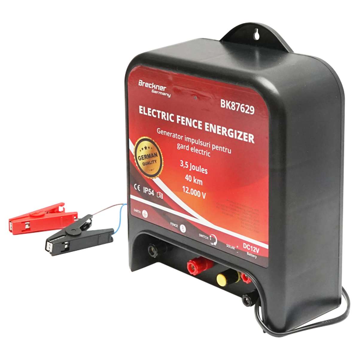 Aparat generator impulsuri AC 12V, 3.5 Joule 40 Km gard electric Breckner Germany - imagine 2