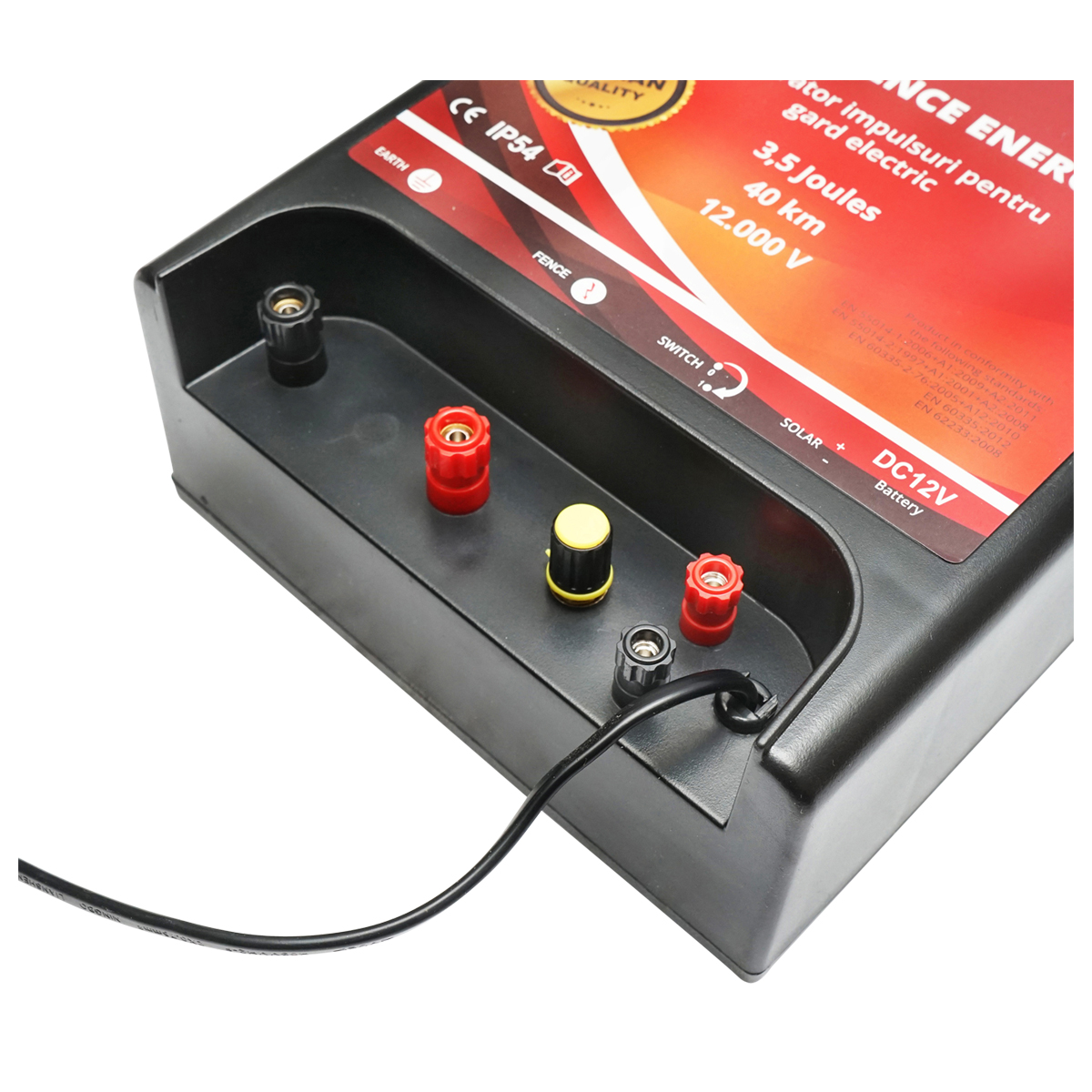 Aparat generator impulsuri AC 12V, 3.5 Joule 40 Km gard electric Breckner Germany - imagine 3
