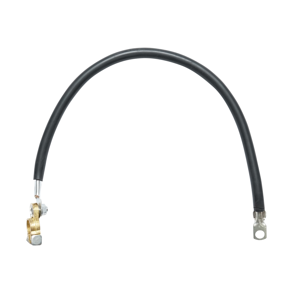 Cablaj/Cablu punte legatura curent baterii 500mm cu clema borna-papuc inelar, strangere pe surub Breckner Germany