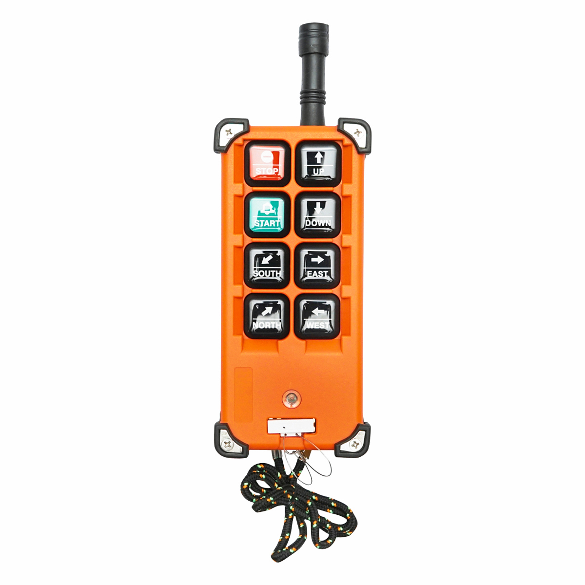 Telecomanda troliu Tractor Forestier 8 butoane 12V/24V fara fir (wireless) - imagine 2