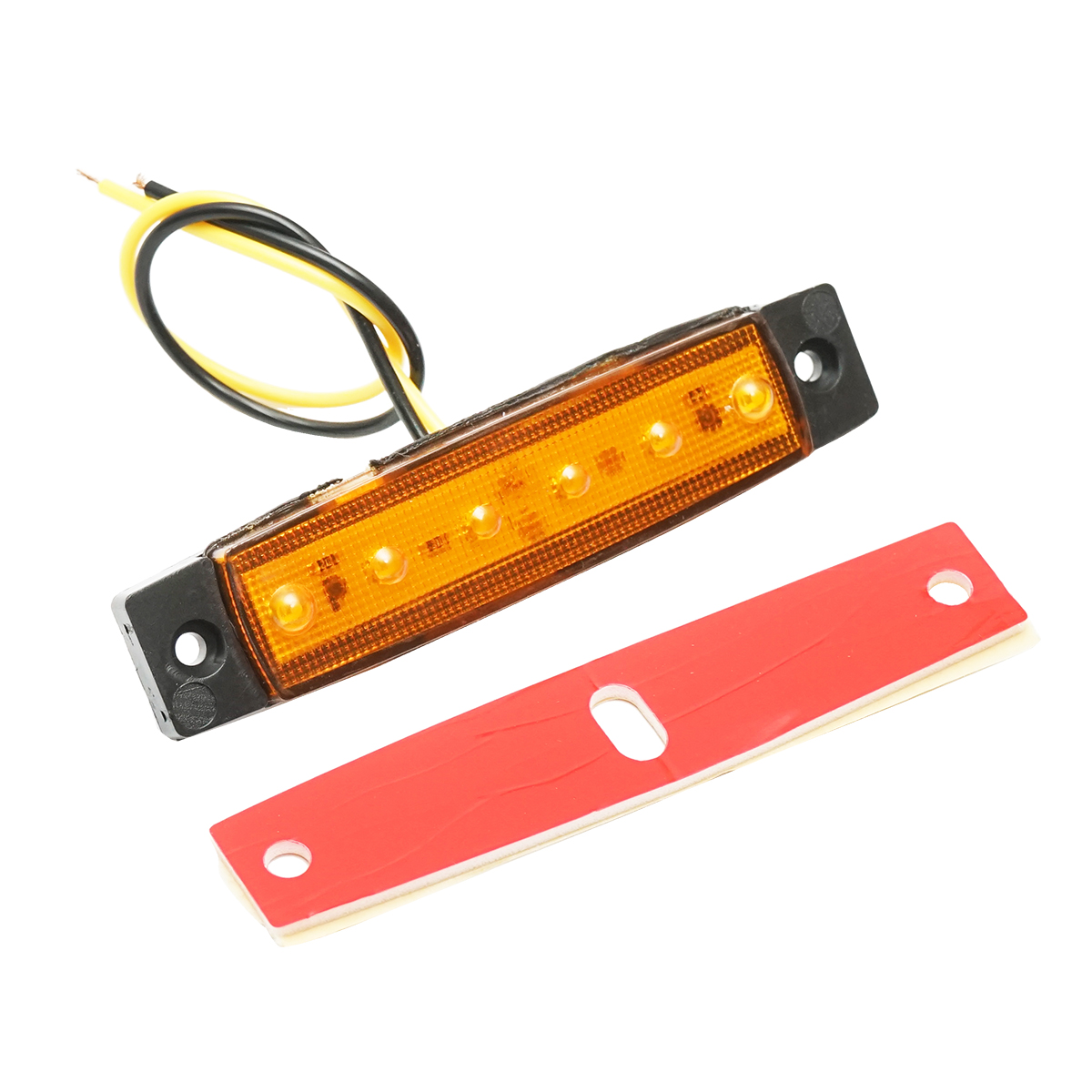 Lampa laterala galbena cu LED 12V/24V Breckner Germany - imagine 2