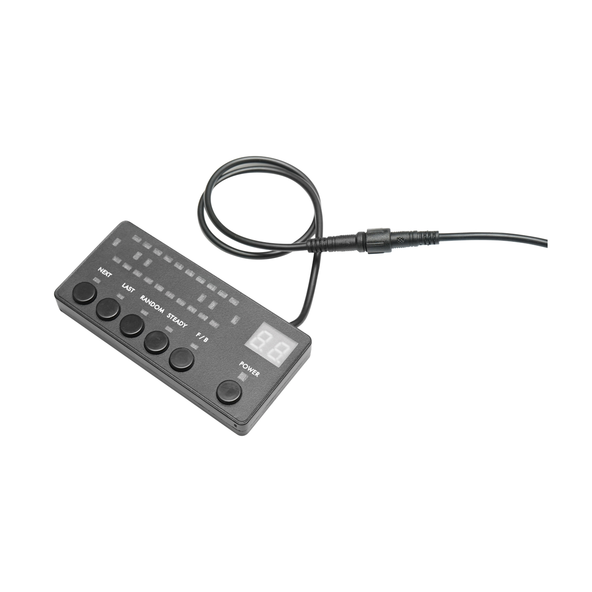 Rampa luminoasa girofar 12V cu 26 module lumina galbena 1440x143x43mm Breckner Germany - imagine 9