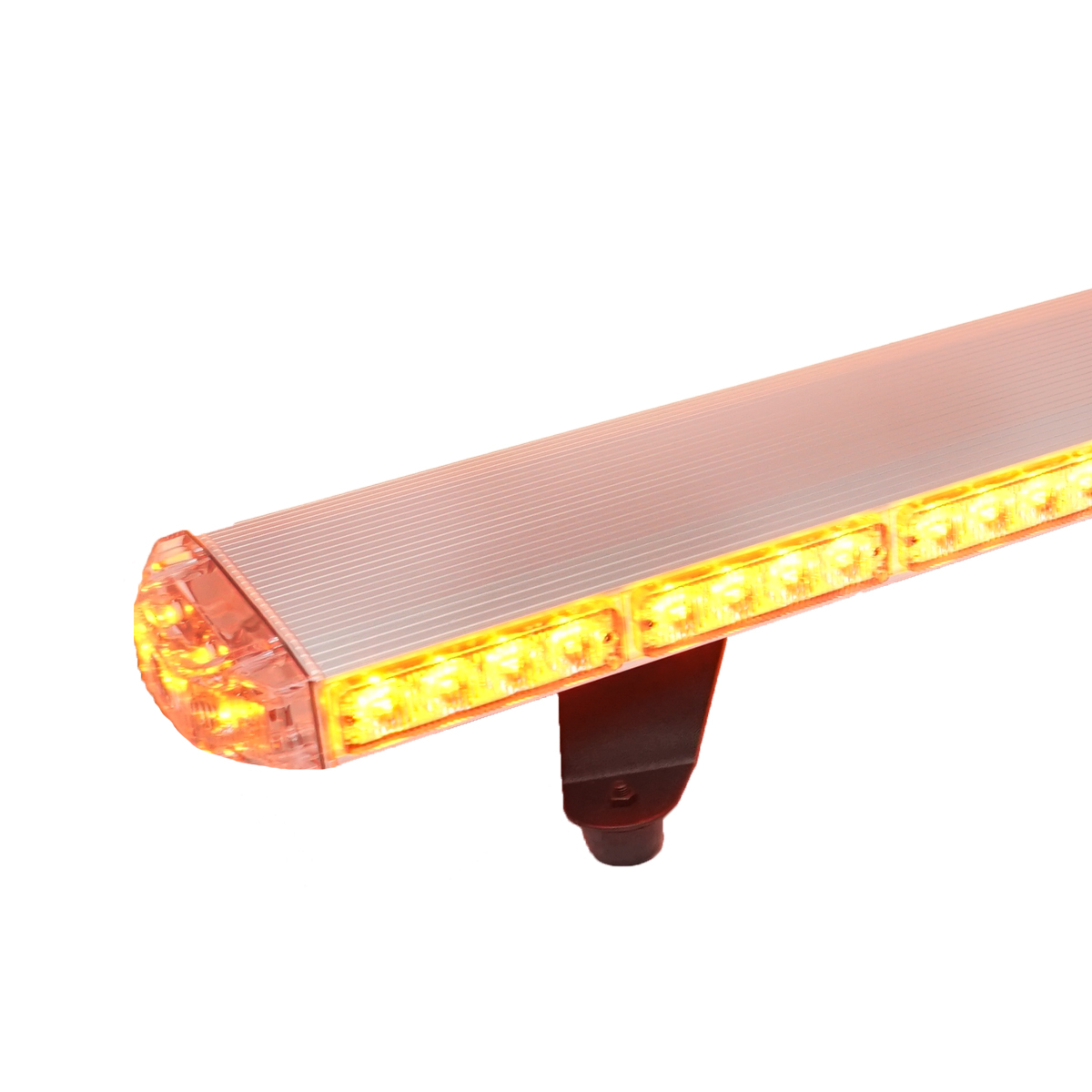 Rampa luminoasa girofar 12V cu 26 module lumina galbena 1440x143x43mm Breckner Germany - imagine 4