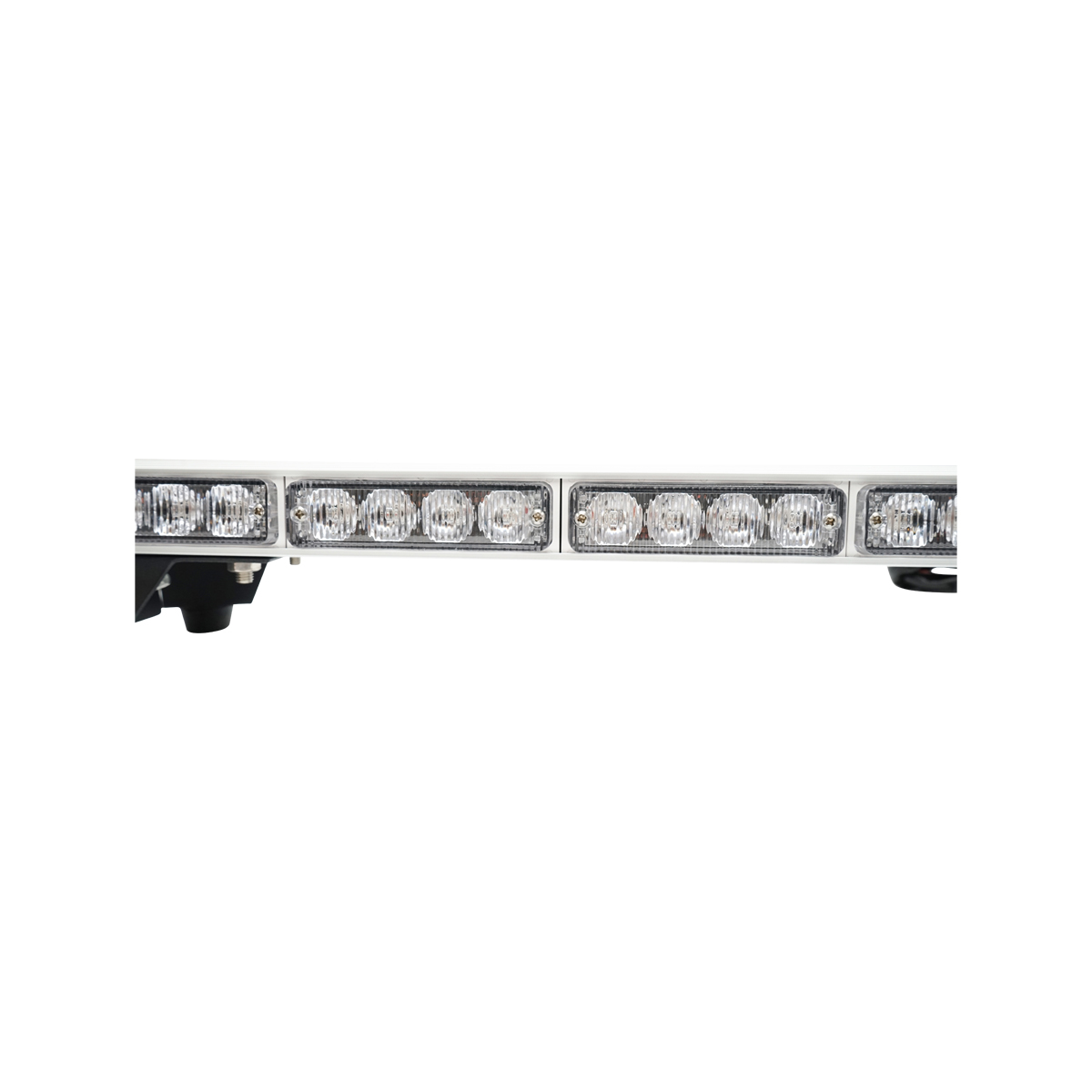 Rampa luminoasa girofar 12V cu 26 module lumina galbena 1440x143x43mm Breckner Germany - imagine 8