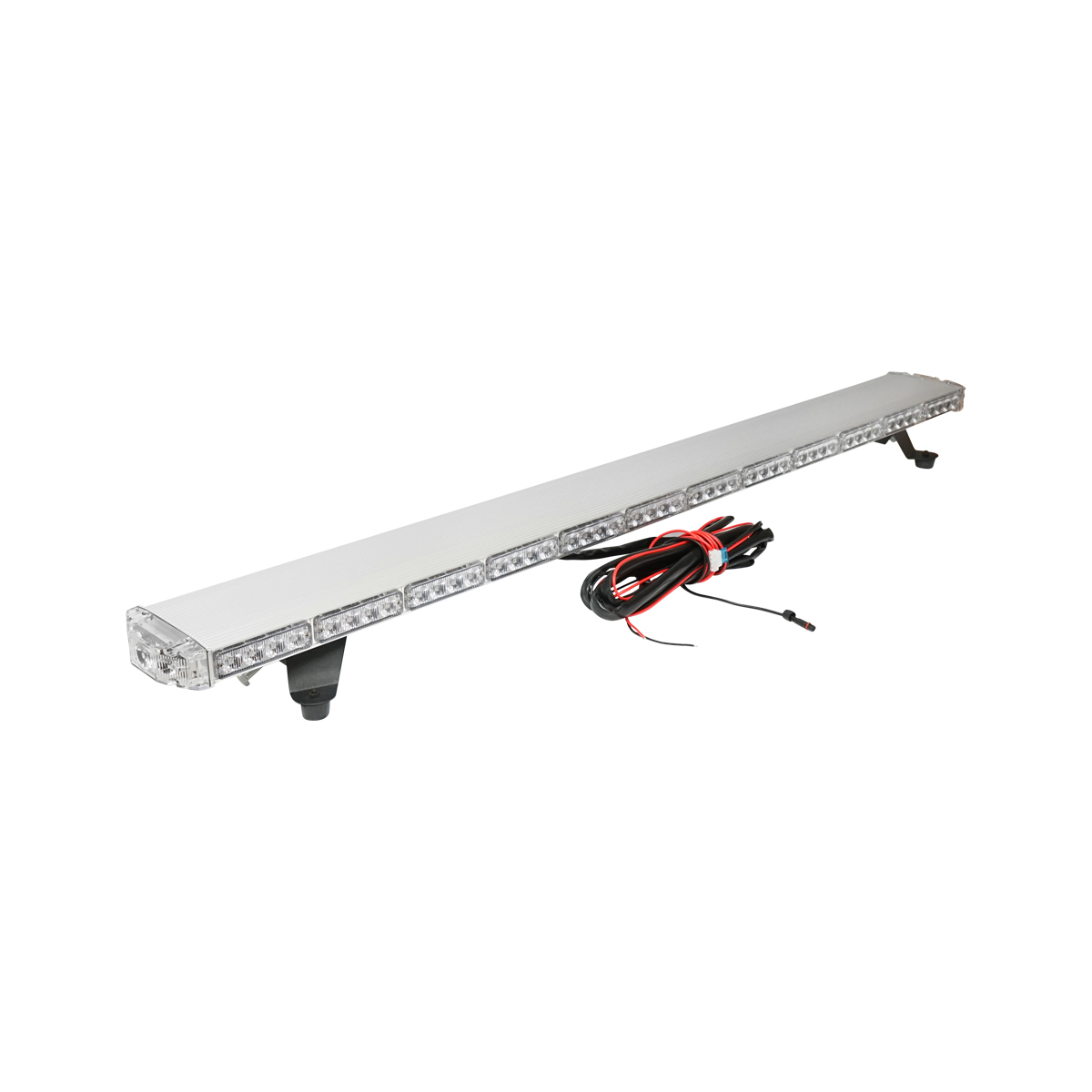 Rampa luminoasa girofar 12V cu 26 module lumina galbena 1440x143x43mm Breckner Germany - imagine 6