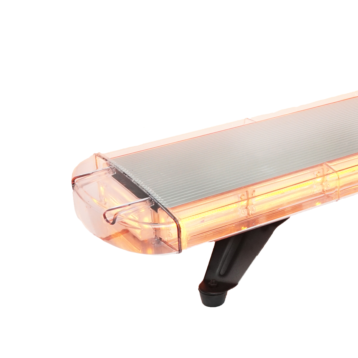 Rampa luminoasa girofar 12V cu 22 module lumina galbena 1180x210x64mm Breckner Germany - imagine 4