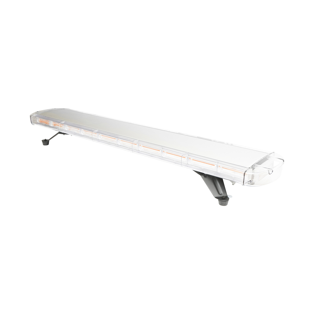 Rampa luminoasa girofar 12V cu 22 module lumina galbena 1180x210x64mm Breckner Germany - imagine 5