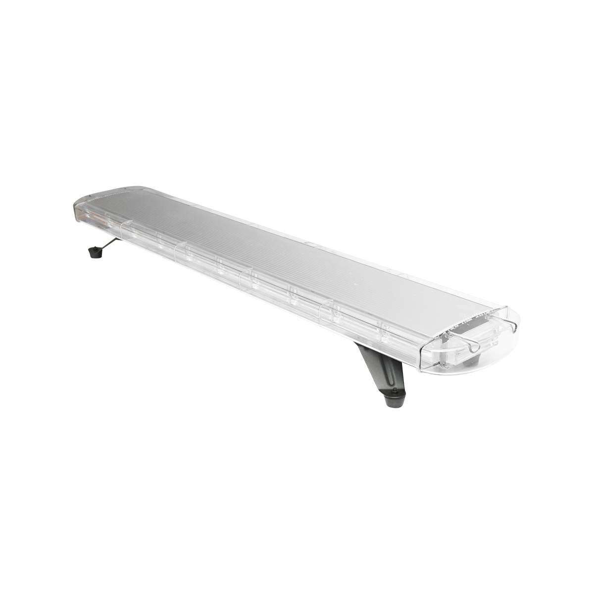 Rampa luminoasa girofar 12V cu 22 module lumina galbena si sonor integrat 1180x210x68mm Breckner Germany - imagine 6