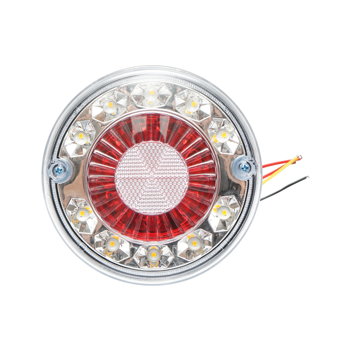 Lampa stop LED-SMD rotunda spate 12V cu 3 functii HQ Breckner Germany