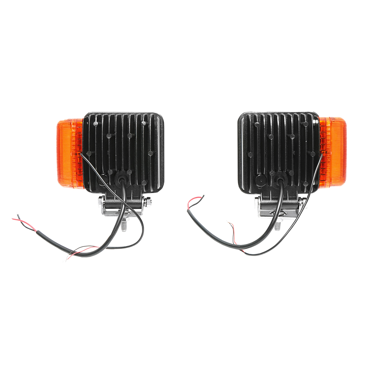 Set lampi LED tip far cu semnalizare dreapta si stanga 16 LED-uri 12-24V dimensiune 139x128x57mm Breckner Germany - imagine 4