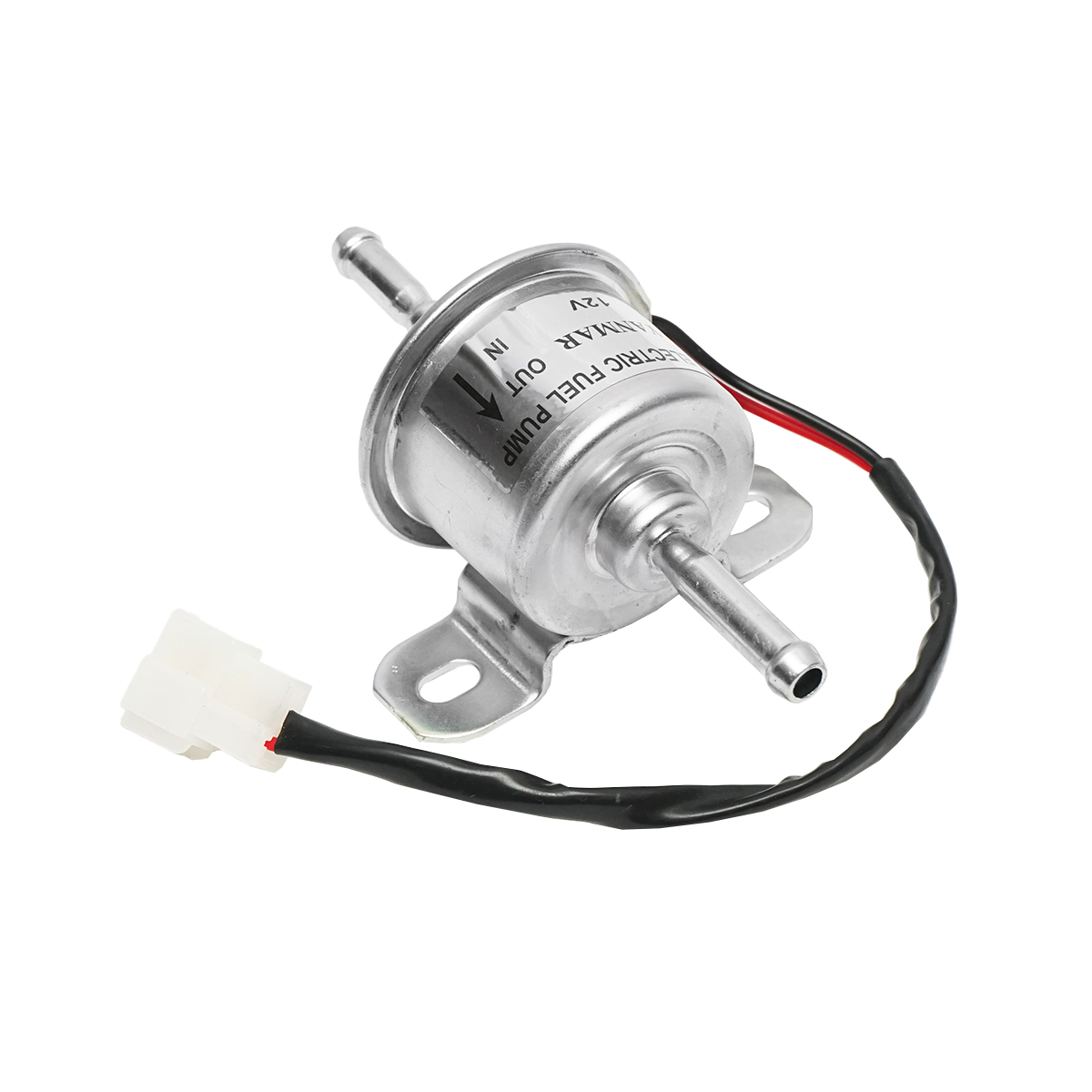Pompa alimentare electrica universala 12V, L=130mm, fi 8mm pentru motorina/benzina OEM 21SK07 - imagine 2